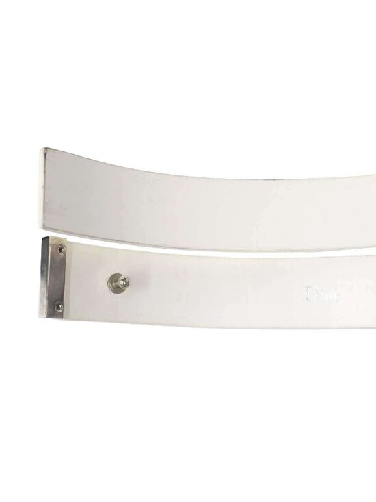 Dior Homme Leather Belt White 90 main image 5